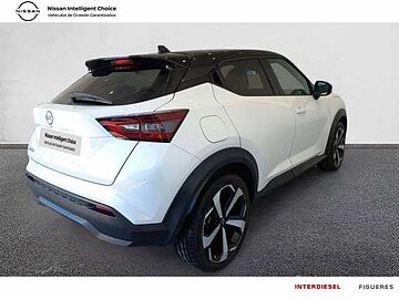 Nissan JUKE 1.0 DIG-T TEKNA 84KW (114CV) E6D-FULL 6MT JUKE 1.0 DIG-T TEKNA 84KW (114CV) E6D-FULL 6MT LUNAR WHITE MIDNIGHT BLACK